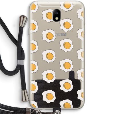 Bacon to my eggs #1: Samsung Galaxy J7 (2017) Transparant Hoesje met koord