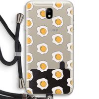 Bacon to my eggs #1: Samsung Galaxy J7 (2017) Transparant Hoesje met koord