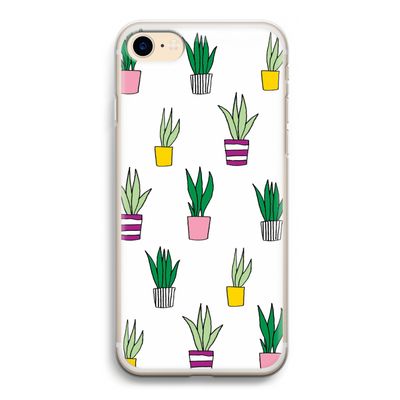 Sanseveria: iPhone 7 Transparant Hoesje