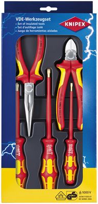 Knipex Gereedschapset 5-delig VDE - 002013
