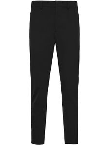 Prada pantalon de costume à coupe courte - Noir