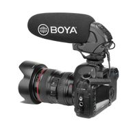 BOYA BY-BM3031 microfoon Zwart Microfoon voor digitale camera - thumbnail