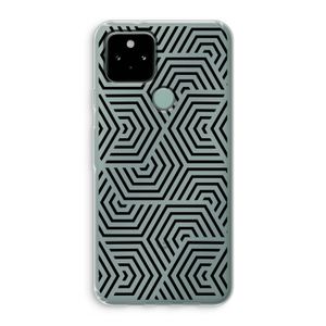 Magic pattern: Google Pixel 5 Transparant Hoesje