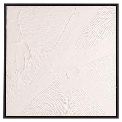 Muurkunst Janey (Zwart/wit)