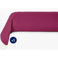 Set di 2 custodie per cuscini - LOVELY HOME - LH71602 - 85 x 185 cm - Fucsia