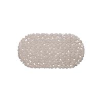 Badmat antislip stones 68x35cm taupe