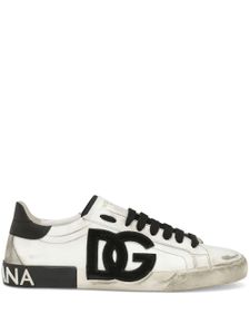 Dolce & Gabbana Portofino low-top sneakers - Blanc