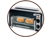 TL 6008 sw/alu  - Toaster/mini oven 1300W TL 6008 sw/alu - thumbnail