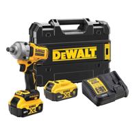 Slagmoersleutel DEWALT DCF891P2T 18V 2x5Ah XR 812Nm Geel, Zwart