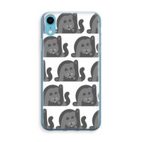 Cats: iPhone XR Transparant Hoesje