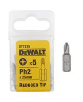 DeWalt Accessoires 25mm schroefbit met gereduceerde tip - DT7235-QZ - DT7235-QZ