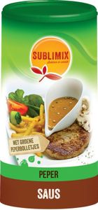 Pepersaus glutenvrij