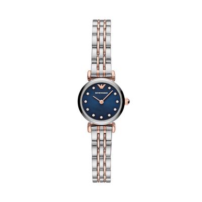 Armani Bandschakels AR11222 - Staal - (2 stuks)