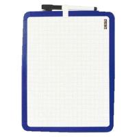 Whiteboard Desq 21x28cm tweezijdig magnetisch