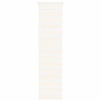 VidaXL Zebra rolgordijn 55x200 cm stofbreedte 50,9 cm marmerbeige