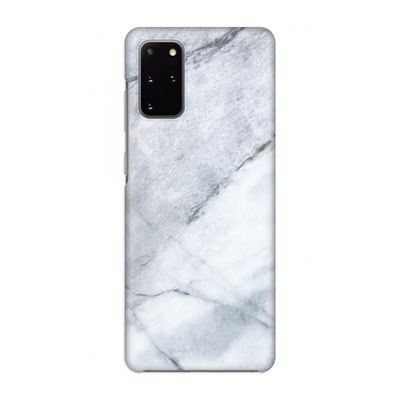 Witte marmer: Volledig geprint Samsung Galaxy S20 Plus Hoesje