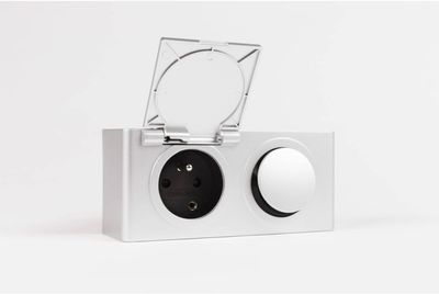 Beaux Lunel combibox stopcontact en schakelaar