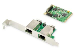 Digitus DN-10134 Netwerkkaart 10 / 100 / 1000 MBit/s Mini-PCI-Express