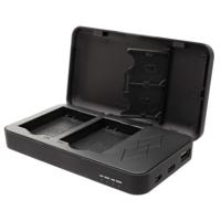 Powercase voor Nikon EN-EL14 - Duo lader, powerbank en bewaarcase in 1