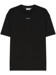 Calvin Klein t-shirt en coton à logo imprimé - Noir