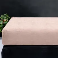 Sleeptime Teddy hoeslaken Roze 160 x 200 cm