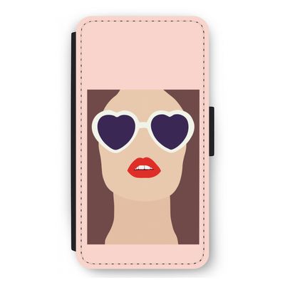 Red lips: iPhone 12 mini Flip Hoesje