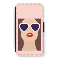 Red lips: iPhone 12 mini Flip Hoesje