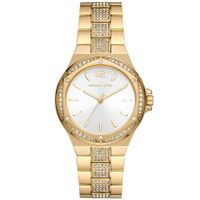 Michael Kors MK7361 Horloge Lennox staal goudkleurig-wit 37 mm