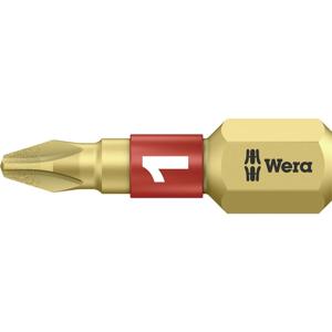 Wera 851/1 BDC PH1X25 05 056400 001 Kruis-bit PH 1 Gereedschapsstaal Gelegeerd, Diamant gecoat D 6.3 1 stuk(s)