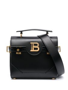 Balmain B-Buzz 23 leather tote bag - Noir