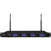 IMG Stage Line TXS-646, 4-kanaals multi-frequentie ontvangereenheid met UHF PLL-techniek