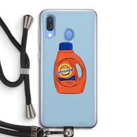 Ultra Sensitive: Samsung Galaxy A40 Transparant Hoesje met koord