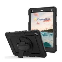 Casecentive Handstrap Pro Hardcase met handvat iPad Pro 10.5 / Air 10.5 (2019) zwart - 8720153790826