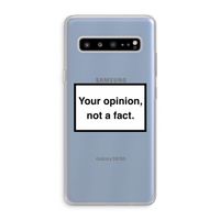Your opinion: Samsung Galaxy S10 5G Transparant Hoesje