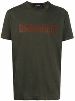 DSQUARED2 t-shirt à logo imprimé - Vert