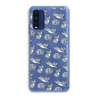 Poezen: Xiaomi Redmi 9T Transparant Hoesje