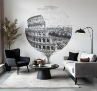 Cirkel romeins muursticker