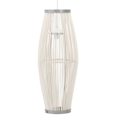 vidaXL Hanglamp ovaal 40 W E27 23x55 cm wilgen wit vidaXL Hanglamp ovaal 40 W E27 23x55 cm wilgen wit