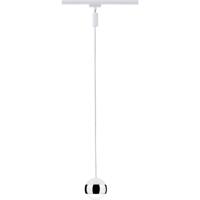 Paulmann Capsule II 230V-railsysteem lamp URail LED vast ingebouwd 6 W LED Wit, Chroom