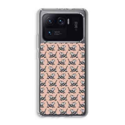 Zwarte poes: Xiaomi Mi 11 Ultra Transparant Hoesje