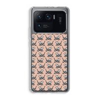 Zwarte poes: Xiaomi Mi 11 Ultra Transparant Hoesje