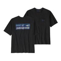 Patagonia Boardshort Logo Pocket Responsibili-Tee T-shirt Heren Ink Black L