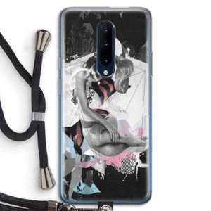 Camouflage de sommeil: OnePlus 7 Pro Transparant Hoesje met koord