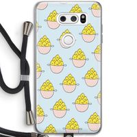 Citroenen: LG V30 Transparant Hoesje met koord