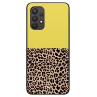 Samsung Galaxy A32 4G hoesje - Luipaard geel