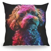 Kussen - Huisdier Portret - Maltipoo 1 Color - Pillow Buddies Kussen - Huisdier Portret - Maltipoo 1 Color - Pillow Buddies