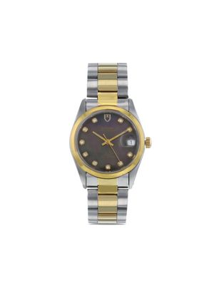 TUDOR Montre Oyster Prince 34 mm (années 2000) - Tons neutres