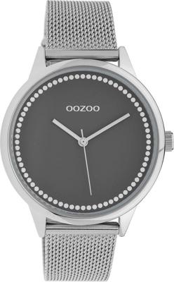 OOZOO Timepieces Horloge Zilver/Grijs | C10091