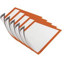 Durable 486909 DURAFRAME MAGNETIC A4 - 4869 Magnetisch frame DIN A4 Oranje (b x h) 238 mm x 324 mm 5 stuk(s) - thumbnail