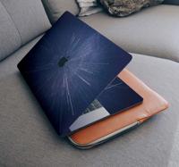 Ruimte snelheid laptop sticker